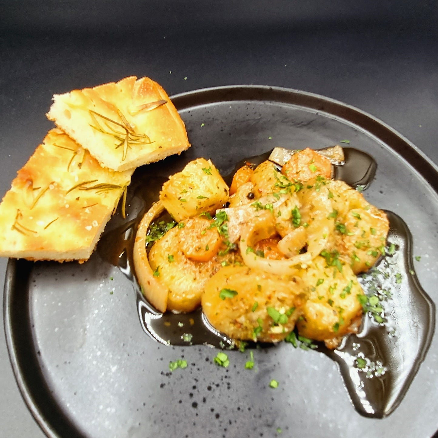 Aubergines in Escabeche Sauce