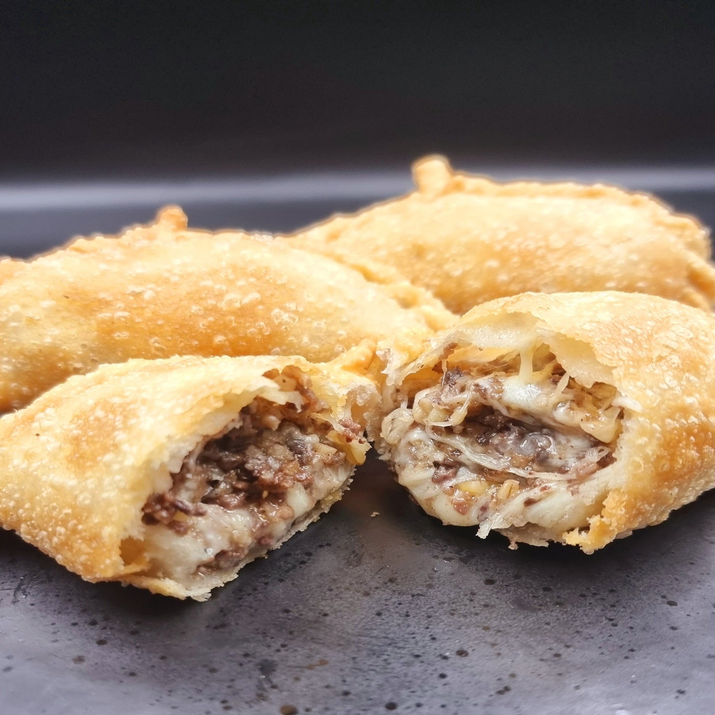 Haggis & Mozzarella Empanada