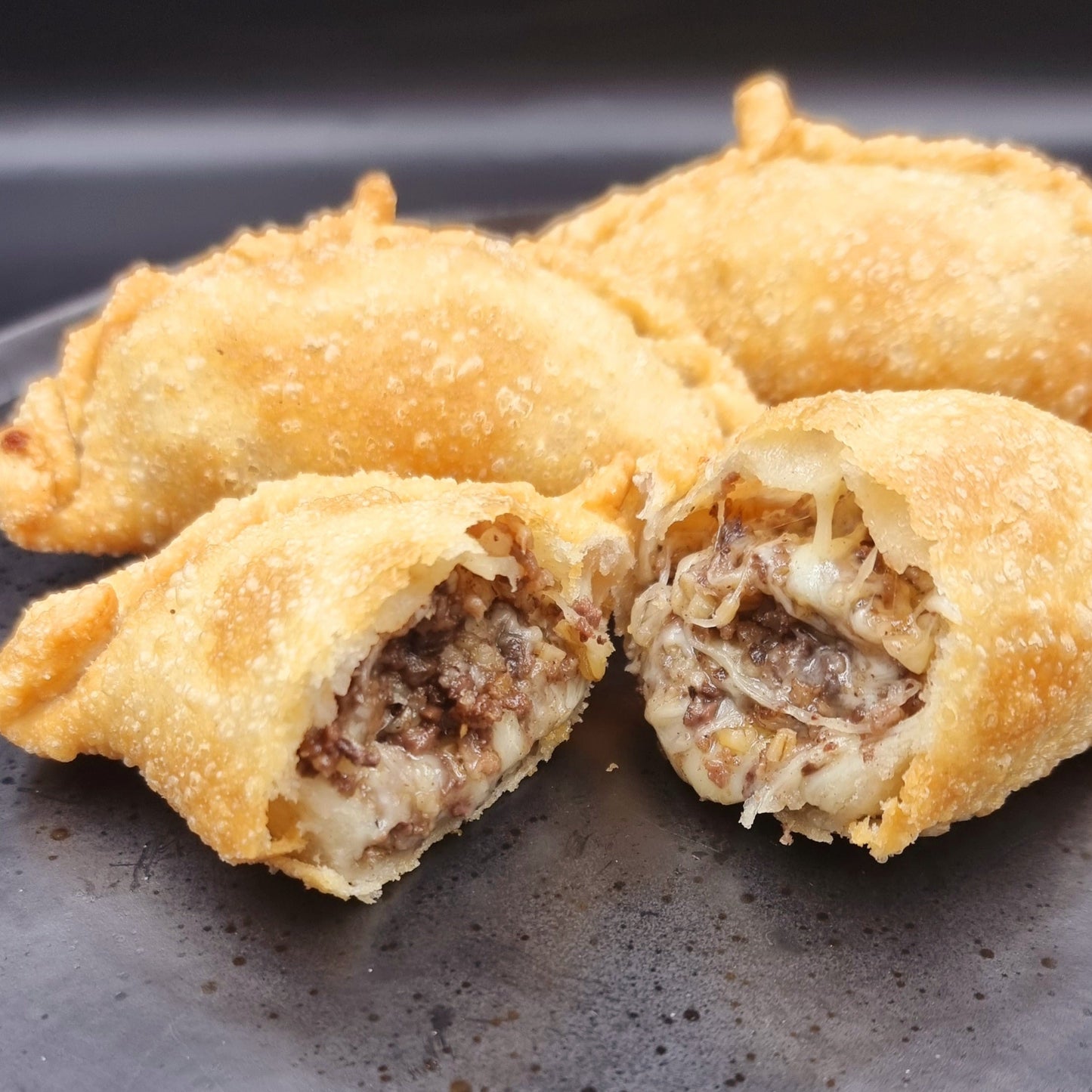 Haggis & Mozzarella Empanada