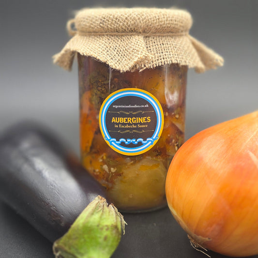 Aubergines in Escabeche Sauce